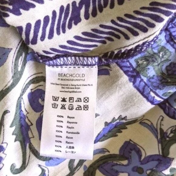 Anthropologie Beachgold Layla Tiered Midi Dress - Picture 6 of 9